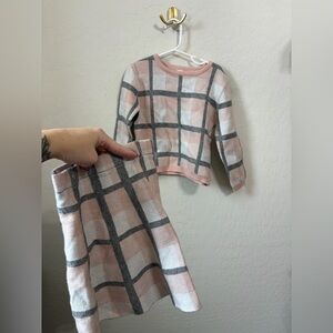 Primark Pink and Gray Kids Matching Set